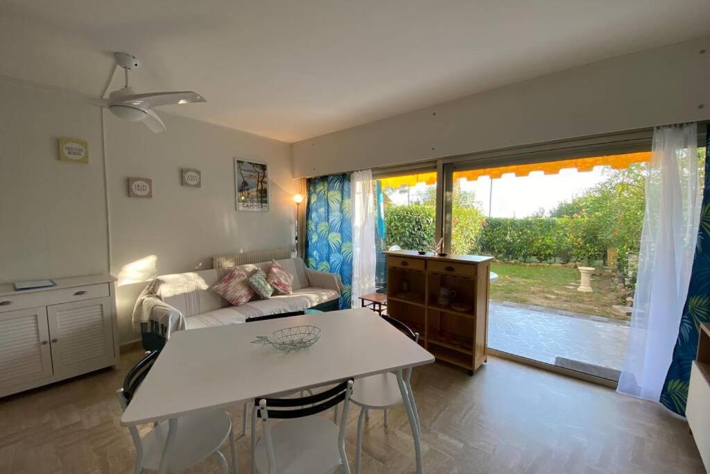 C037-Nice Studio With Garden And Parking - Near Beach Канны Экстерьер фото